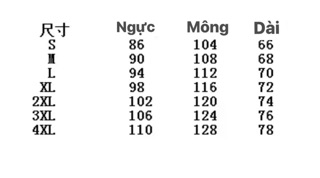 Yếm Jeans Khách Order Size Đại