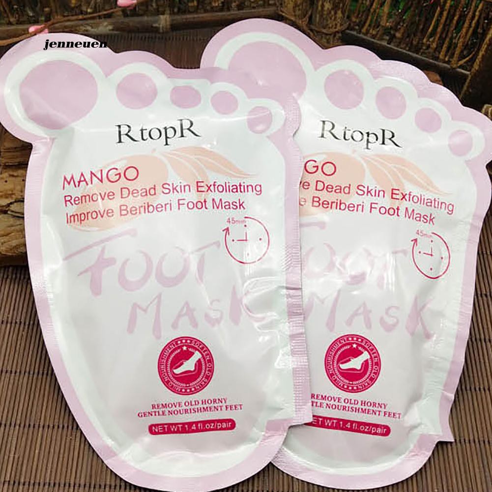 [Hàng mới về] Mặt nạ ủ chân lột da loại bỏ tế bào chết làm trắng và dưỡng ẩm cho da