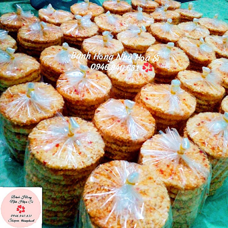 BỊCH 12 MIẾNG Cơm cháy tròn mắm tỏi ớt Bình Định