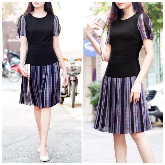 Đầm Jcrew phối voan