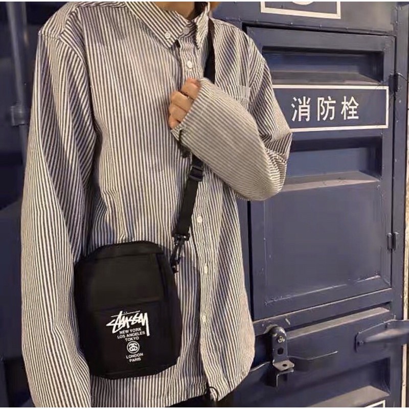 Túi form stussy ulzzang cá tính (có sẵn)