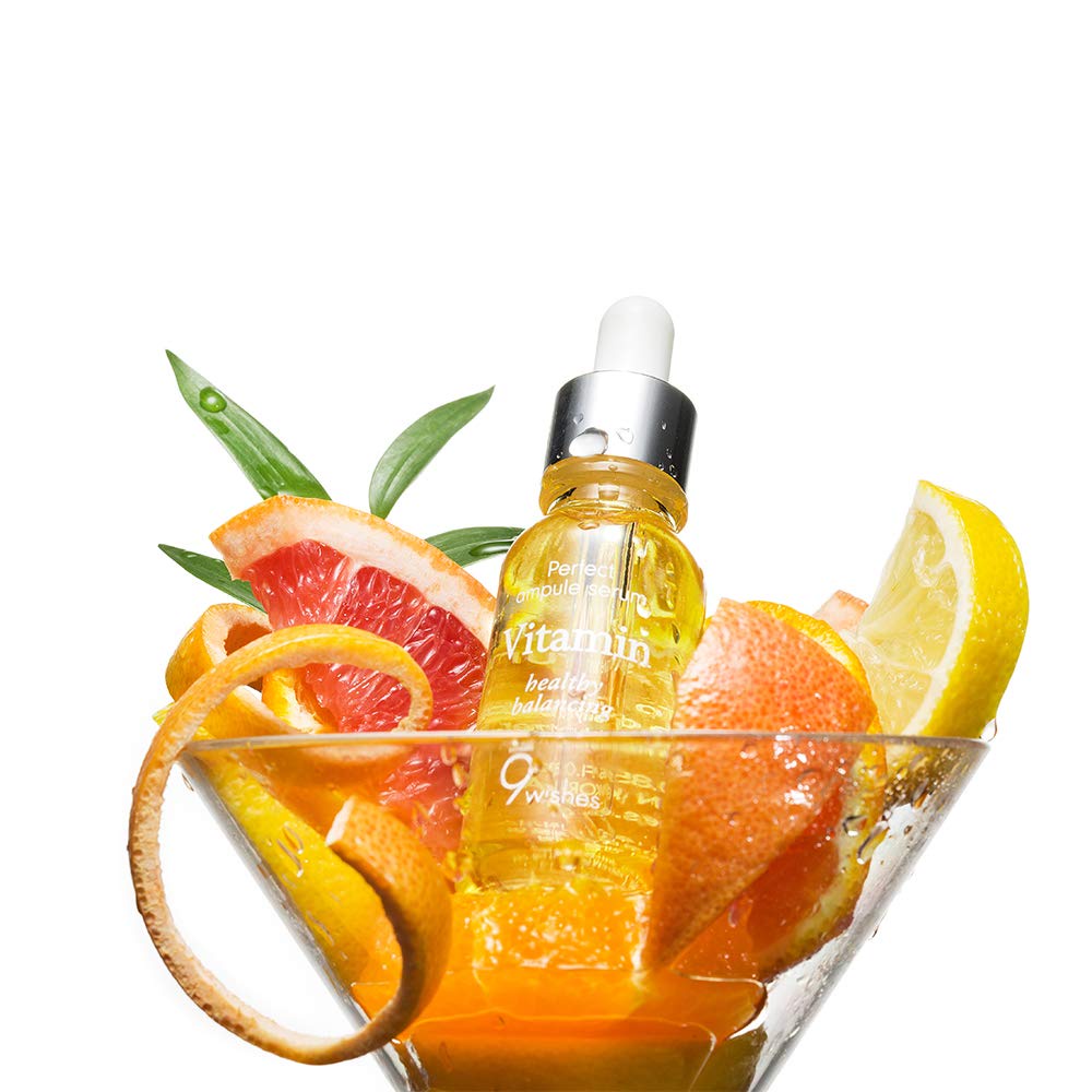 Tinh Chất Nuôi Dưỡng Da, Giảm Thâm, Chống Lão Hóa 9 Wishes Mega Vitamin Ampule Serum 25ml