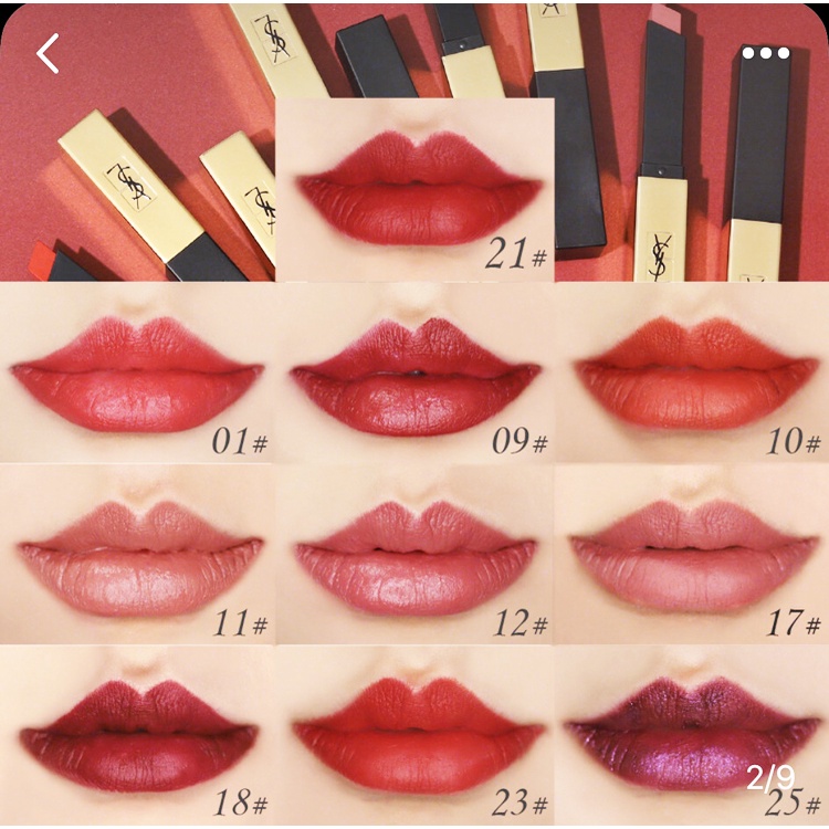 Ysl Mẫu Thử Son Môi Ống Vàng 1g