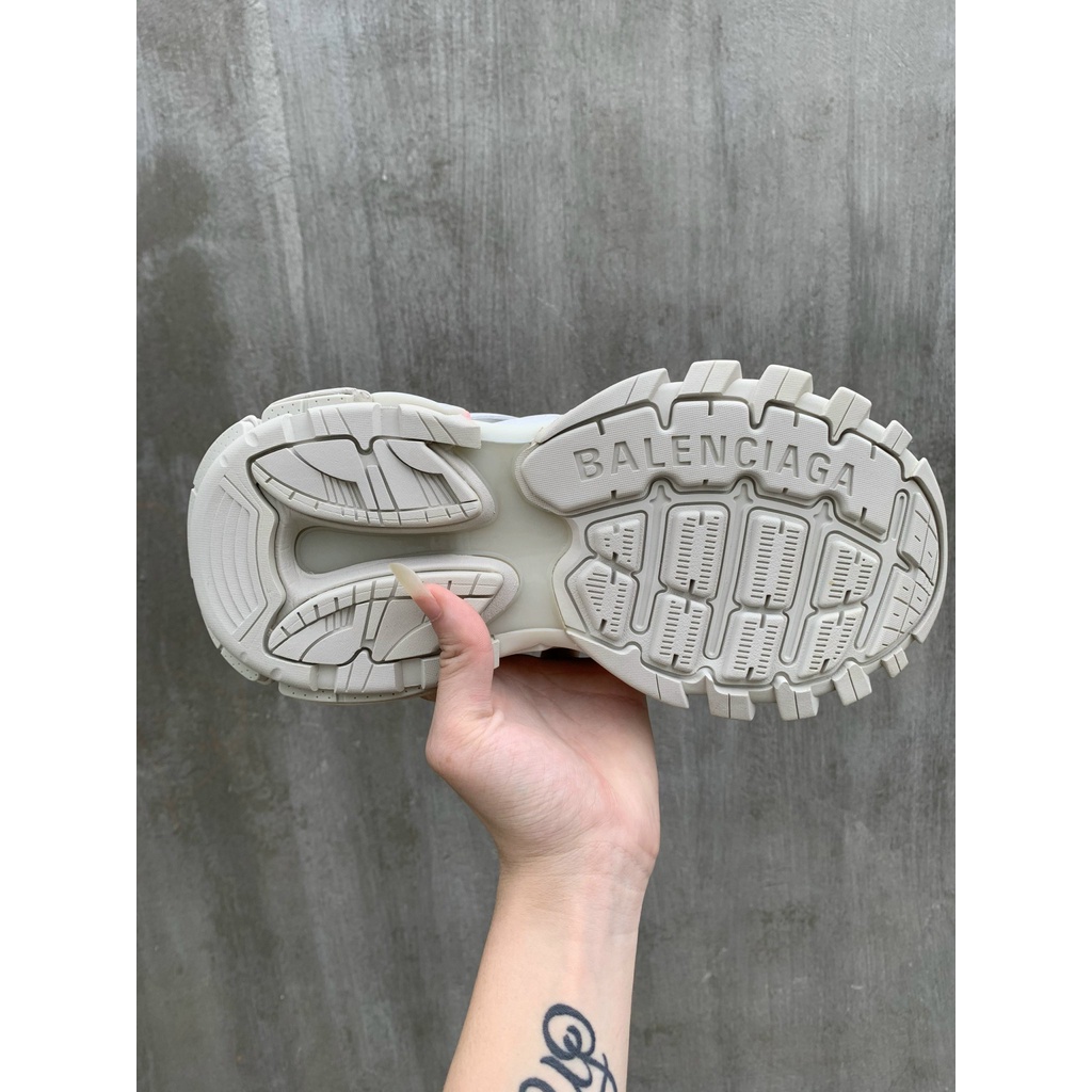 Giày BALENCIAGA Track LED all white