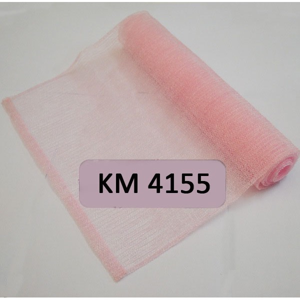 Khăn tắm kì lưng tạo bọt 30x90cm KM 4155 hàng Nhật 2 mặt 1 mặt thô rát trà lưng, 1 mặt mềm mịn tạo bọt
