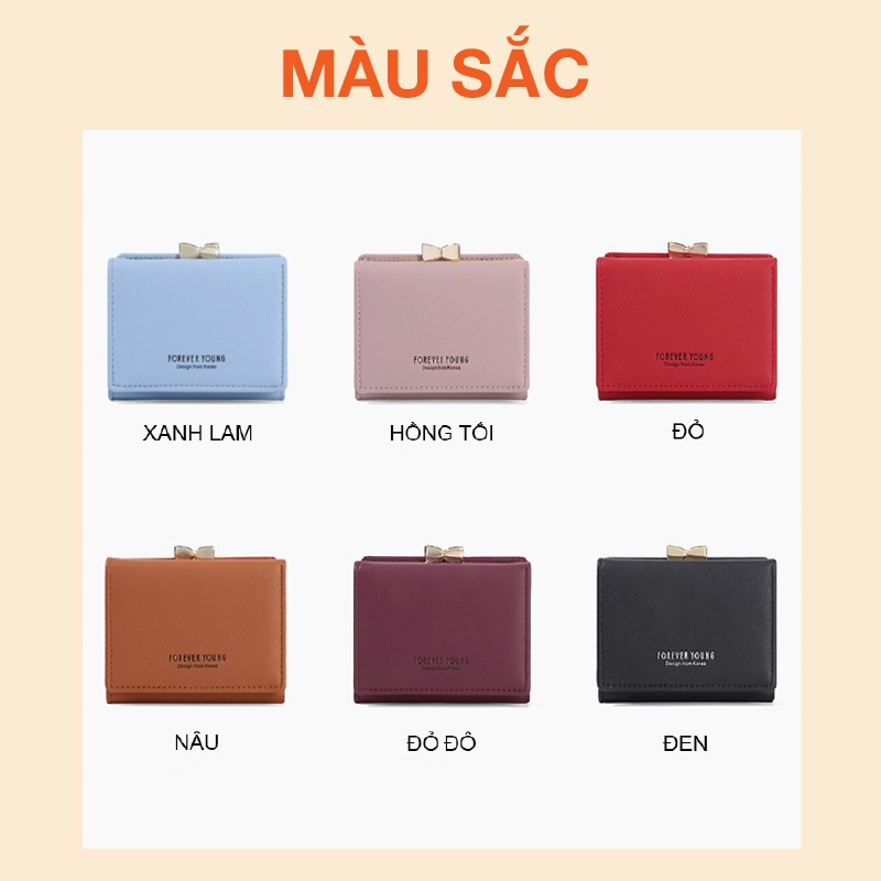 Ví da nữ cao cấp chính hãng PERFECT FOR YOU mini cầm tay thời trang đựng tiền nhỏ gọn dễ thương PFY28 - GUTADO