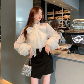 Áo sơ mi bánh bèo hàng quảng châu order