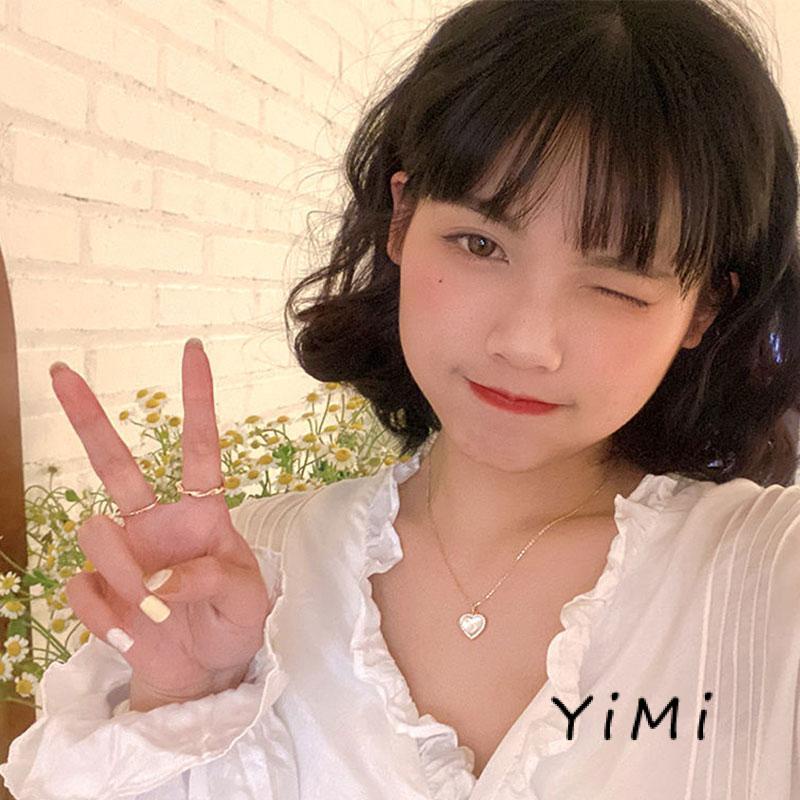 【Siêu rẻ】Vòng cổ trái tim thời trang hàn quốc