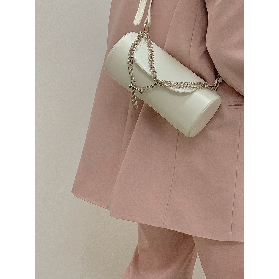 Túi Đeo Chéo Hình Trụ Đựng Điện Thoại Thời Trang Xuân Hè 2022 Cho Nữ