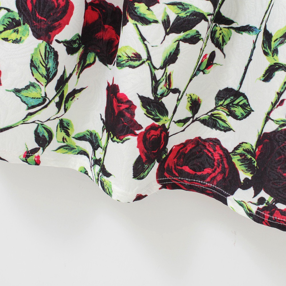 Đầm Sanlutoz Tay Dài Họa Tiết Hoa Dành Cho Bé Vào Mùa Đông