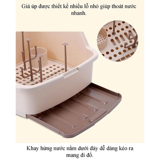 KHAY ÚP BÌNH SỮA, CỐC UỐNG SỮA CAO CẤP