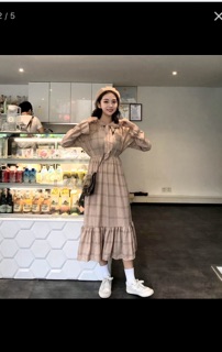 Váy Vintage bánh bèo