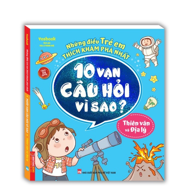 Sách - Combo 4 cuốn Những điều trẻ em thích khám phá nhất - 10 vạn câu hỏi vì sao?