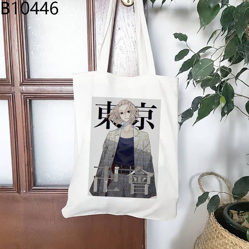 Tokyo Túi Xách Vải canvas In Hình anime Thời Trang Cho Nữ