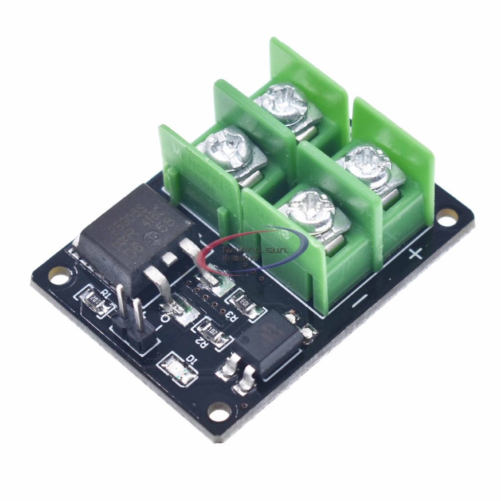 3V 5V Low Control High Voltage 12V 24V 36V switch Mosfet Module For Arduino Connect IO MCU PWM Control Motor Speed 22A