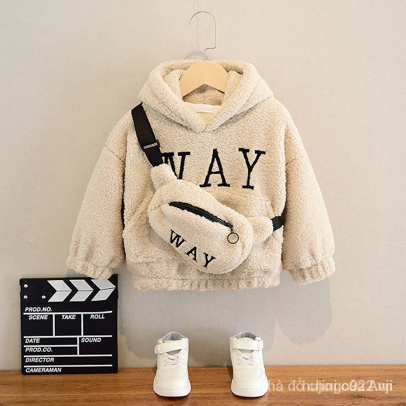 Fashionable Thick Fleece Coat For Boys And Girls