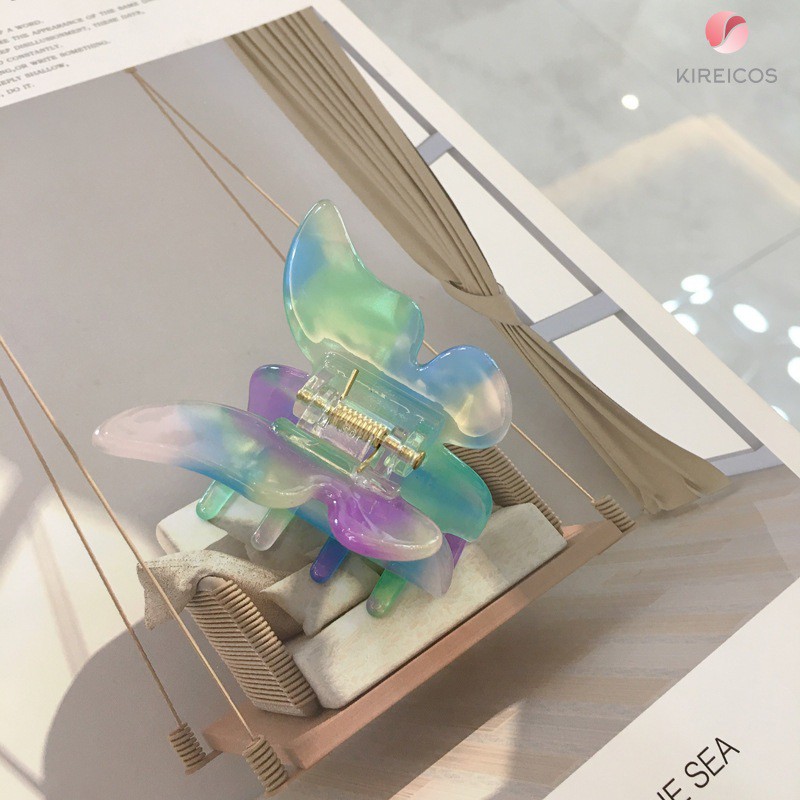 Kẹp Tóc Gấp Tóc Hình Bướm 3D Loại To Nhiều Màu Siêu Xinh