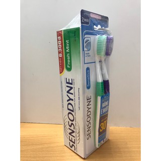 Kem đánh răng Sensodyne Fresh Mint combo 2 hộp