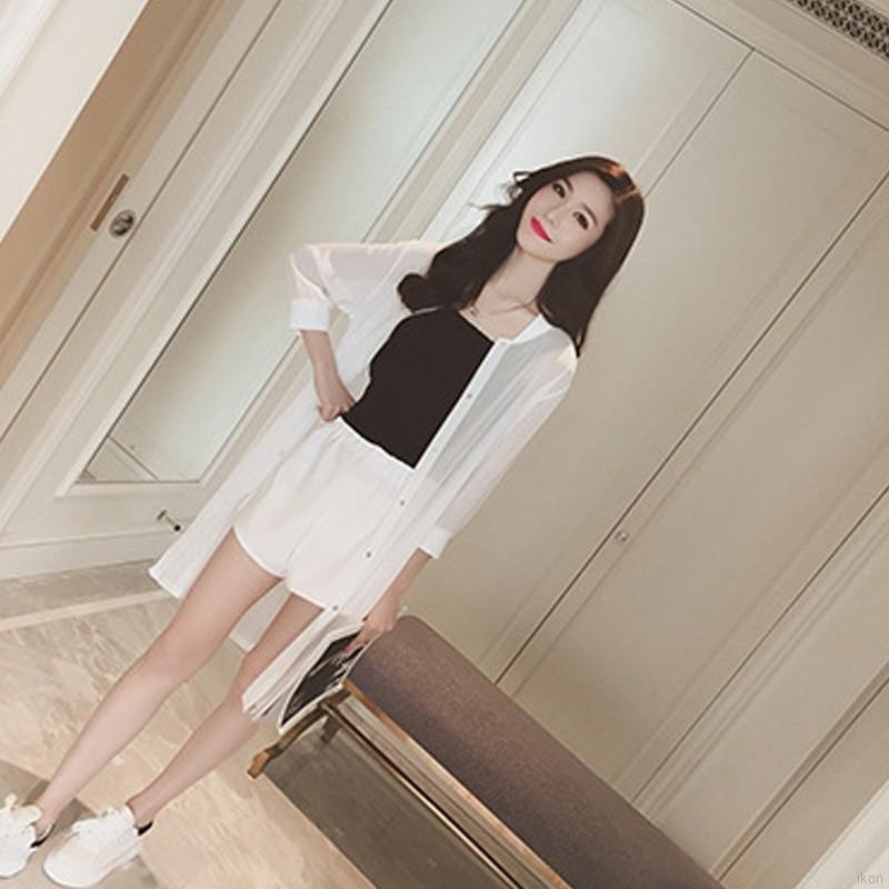 Áo khoác cardigan họa tiết hoa thiết kế dáng rộng phong cách Bohomian
