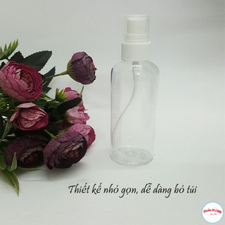 Bộ 3 Lọ Chiết Mỹ Phẩm, Dung Dịch dạng xịt 100ml