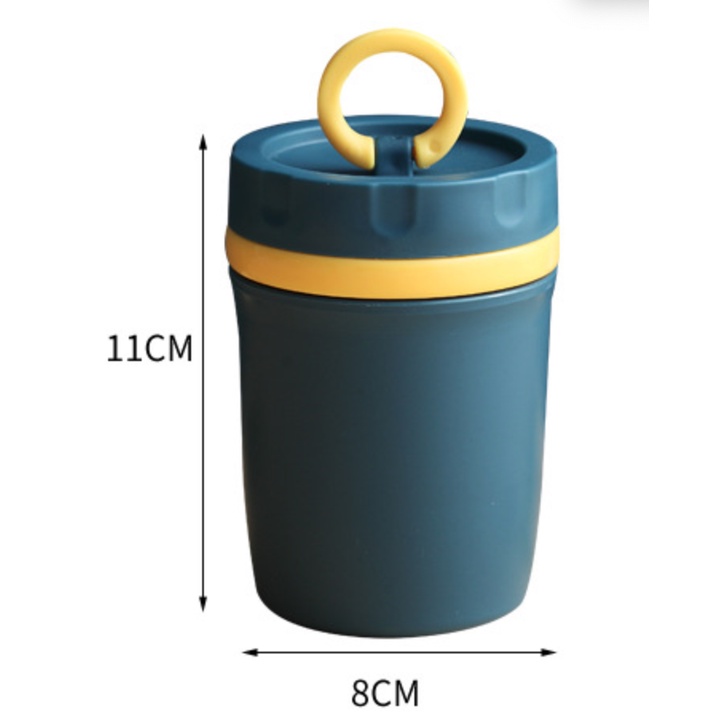 Cốc đựng canh, súp hộp đựng cháo inox 304 giữ nhiệt cực lâu tặng kèm muỗng - MyNa Mart