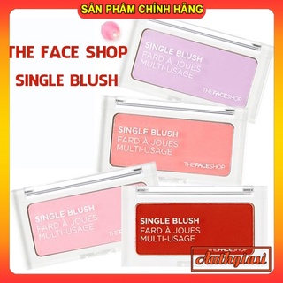 Phấn má hồng TFS Single Blush The Face Shop tự nhiên và lâu trôi