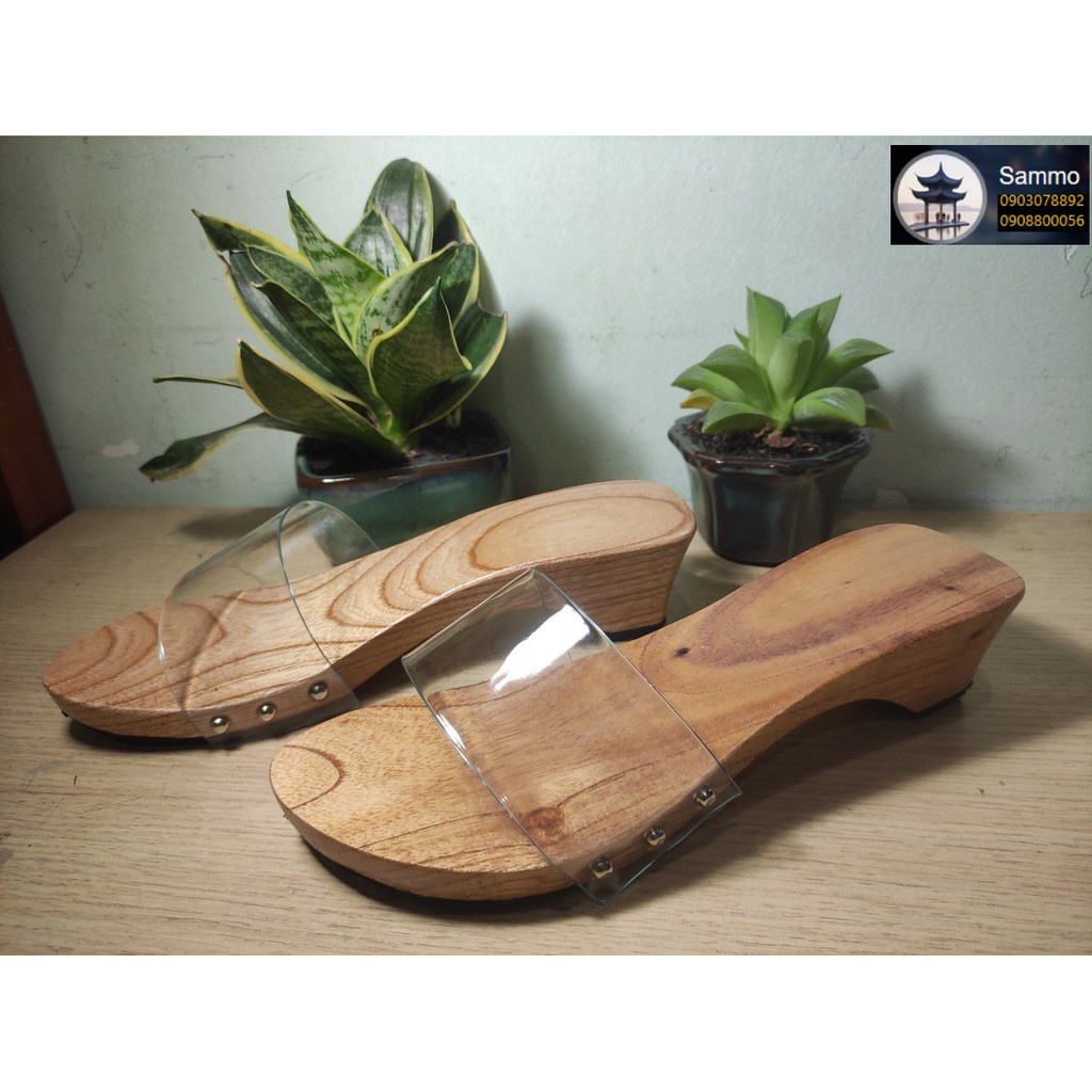 Cặp Quai Guốc Bông Kèm Đinh