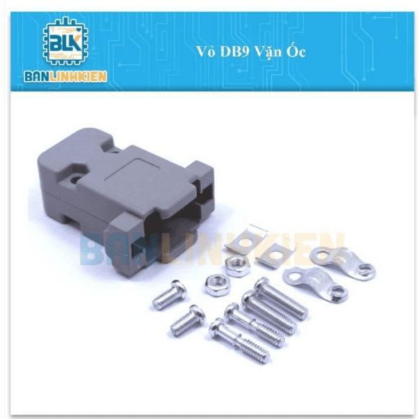 2 Bộ Vỏ DB9 vặn ốc