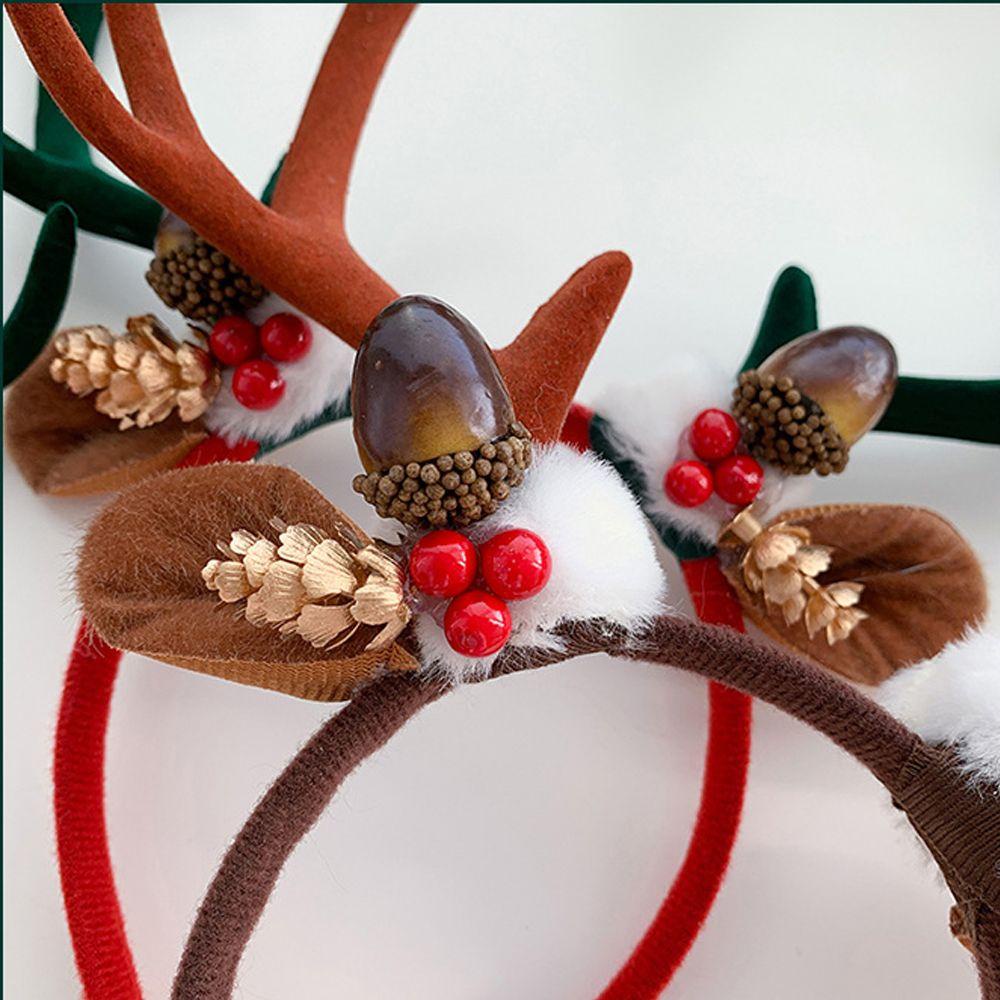 Băng Đô Cài Tóc Đính Bóng Lông Phong Cách Hàn Quốc Cho Nữ