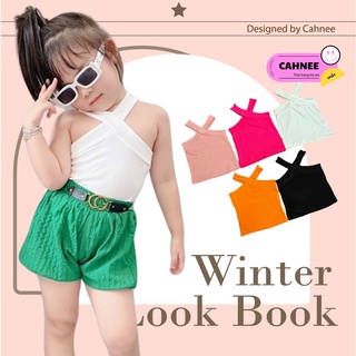 Áo bé gái - vải zip co dãn cực tốt - áo thun bé gái - áo 2 dây đan chéo cho bé gái