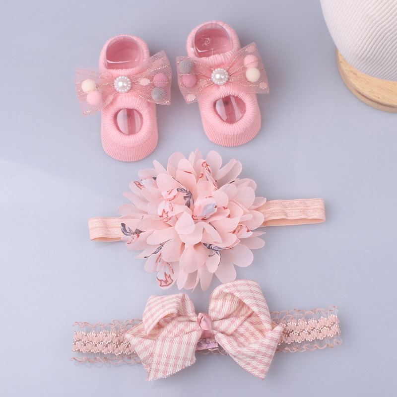 Set 3 Đôi Vớ Phối Ren Xinh Xắn Dành Cho Bé Gái