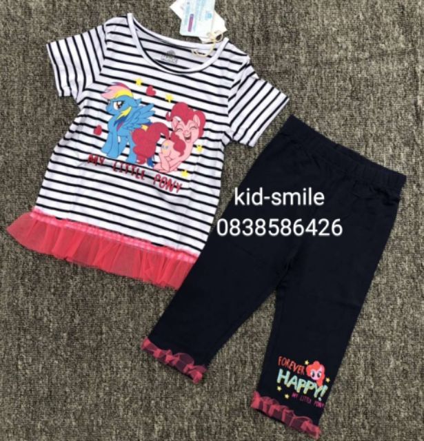 Set bộ bé gái Pony