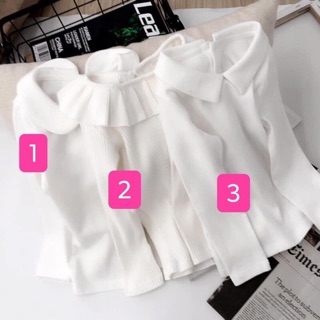 Áo cotton cổ bèo-đức-sen