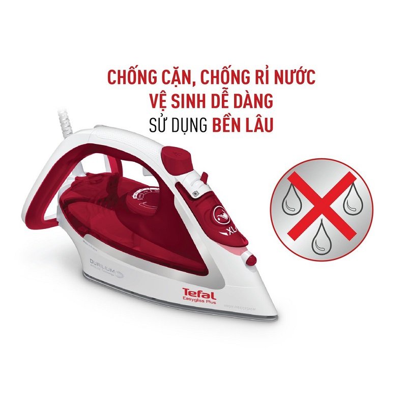 Bàn Ủi Hơi Nước Tefal FV5717E0-2500W- Gian Hàng Chính Hãng - BH 2 năm