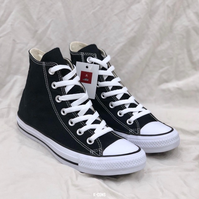 Giày thể thao classic all star đen cổ cao nam nữ, giày thể thao nam nữ đủ size 36-43