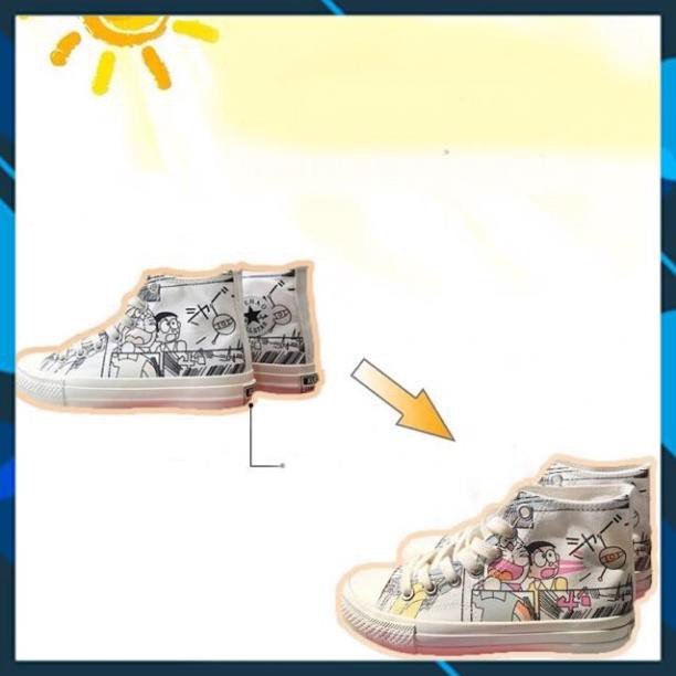 sale NEW- Chất -  [Số 1] [ GIÀY ĐỔI MÀU ]_Giày CV bản Doraemon . RẺ VÔ ĐỊCH XCv hot . "