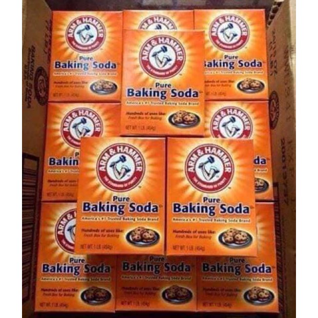 Hộp 454g bột baking soda tiện dụng cho cả gia đình