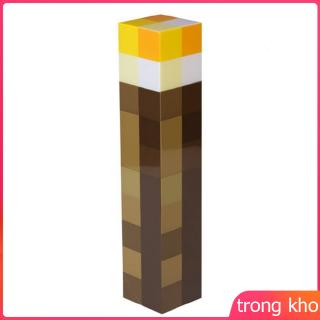 Light Up Torch 28CM High Brightness LED Minecraft Hand Held or Wall Mount Flashlight