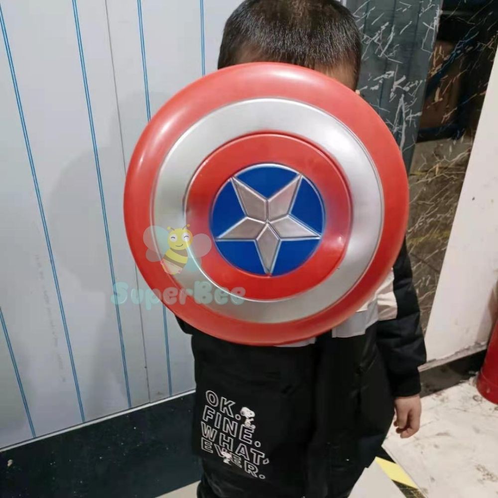 Khiên Đồ Chơi Captain America Đội Trưởng Mỹ Cho Bé, Hóa Trang Nhập Vai, Cosplay Siêu Anh Hùng Avengers