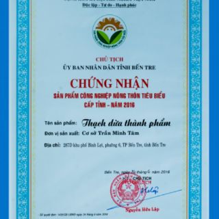 Thạch dừa ép khô 1kg