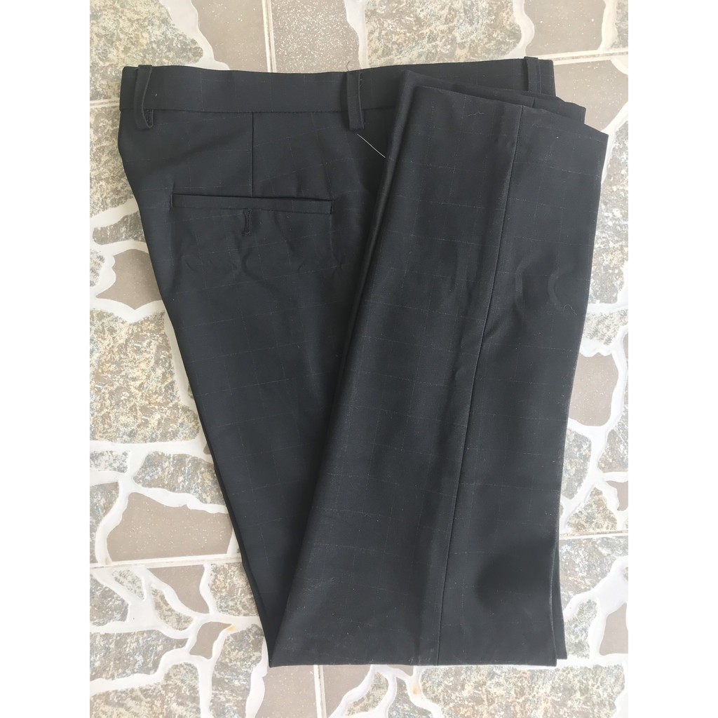 Quần tây nam kẻ caro cao cấp chất bao đẹp | BigBuy360 - bigbuy360.vn