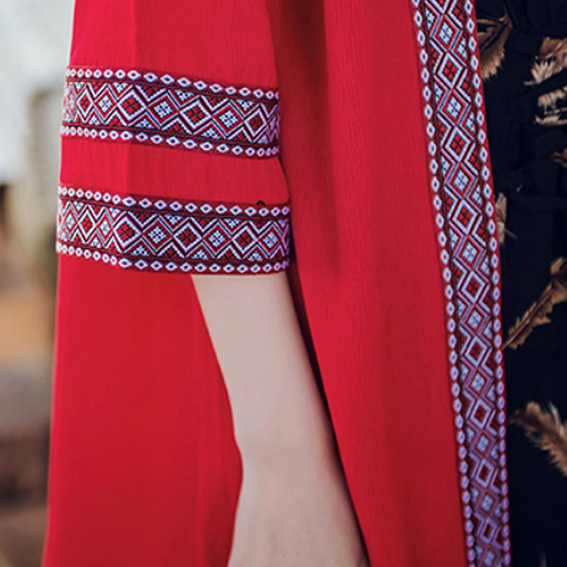 Áo khoác Cardigan chất Chiffon hoạ tiết mặt cười phong cách Bohomian | BigBuy360 - bigbuy360.vn