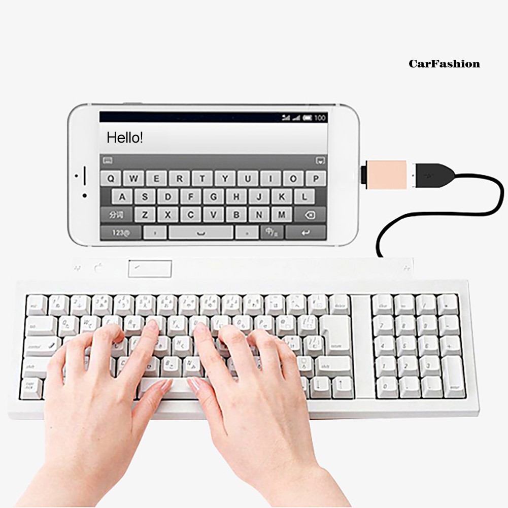 Đầu Chuyển Đổi Chs Type-C Sang Usb Otg Cho Chuột / Bàn Phím Điện Thoại