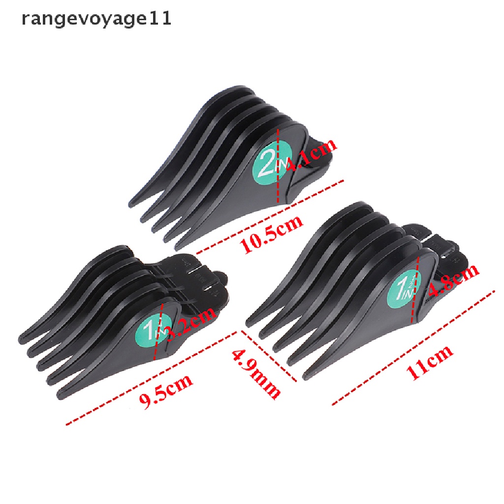 Bộ 3 Đầu Lược Kích Thước Lớn 32 / 38 / 51mm Chuyên Dụng Cho Máy Cắt Cỏ Wahl