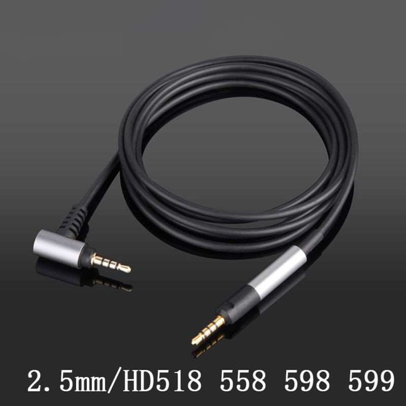 Dây Cáp Âm Thanh 4.4mm / 2.5mm Chuyên Dụng Cho Sennheiser Hd595 / 558 / 518 / 598 / Hd599 / 569 / 579