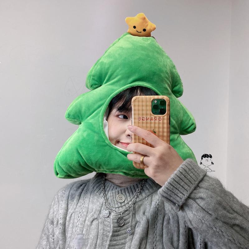 Mũ Đội Hình Cô Gái / Cây Thông / Trái Tim Dễ Thương Vui Nhộn Kiểu Nhật Hàn Làm Quà Tặng Giáng Sinh / Chụp Ảnh