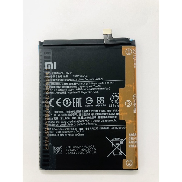 Pin xiaomi BM4Y Poco f3