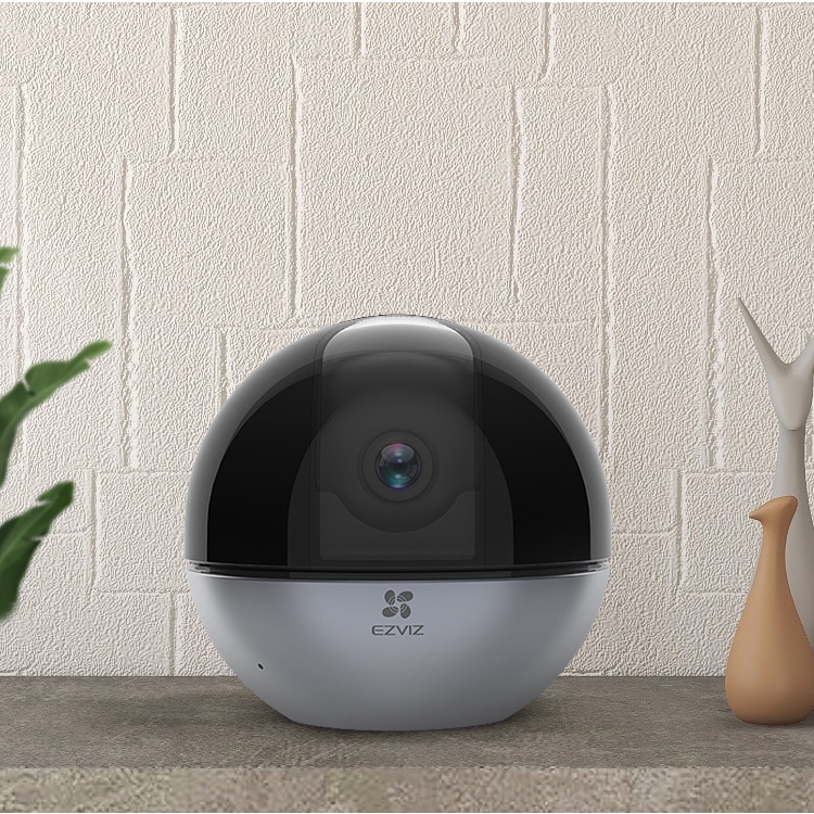 Camera Wifi Ezviz E6 3K-5MP Siêu Nét, Xoay 360 Độ - TRANGIATELECOM