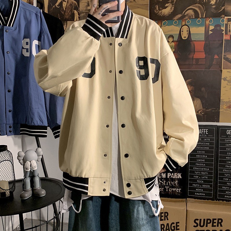 Áo bomber chất dù form rộng 80-90 Hagu thời trang nam nữ unisex phong cách Hàn quốc