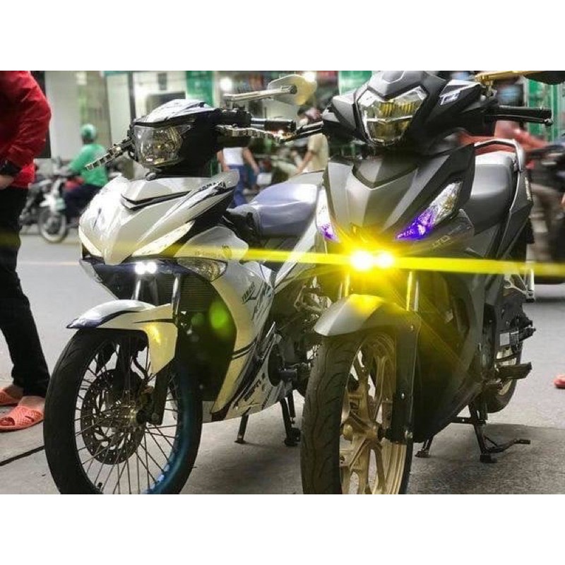 Đèn led trợ sáng Bi mini đơn ,đem độ sáng cực kì cao, đảm bảo an toàn tuyệt đối khi đi đường [1 hộp 1 bóng]